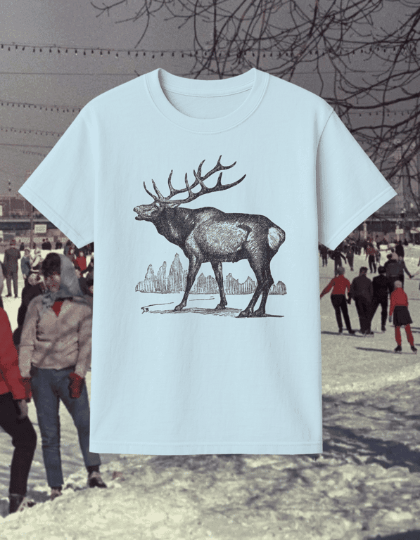 Vapiti print t-shirt