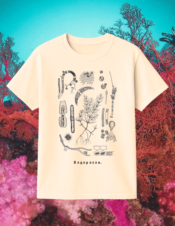 Vodorosli print t-shirt