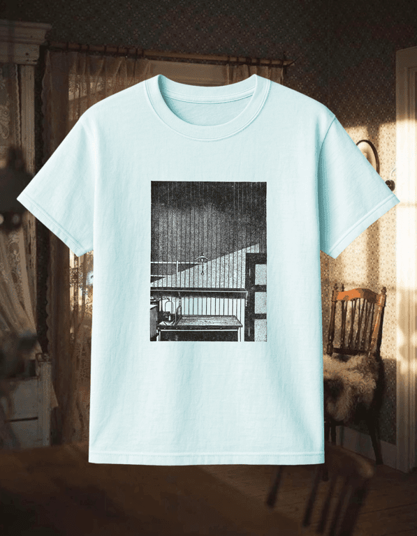 Shadows print t-shirt