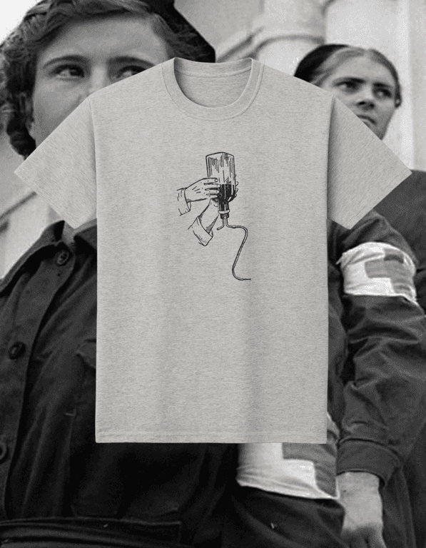 Perelivanie print t-shirt