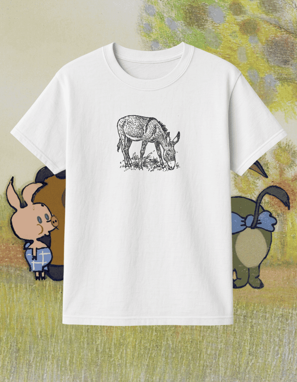 Donkey print t-shirt