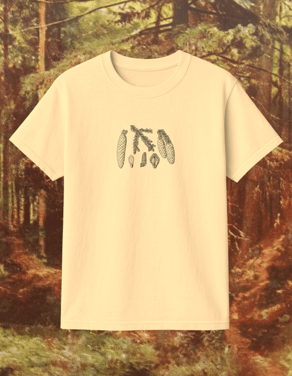 Pinetree print t-shirt