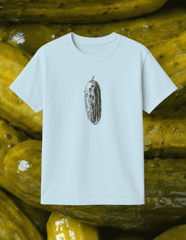 Pickle print t-shirt