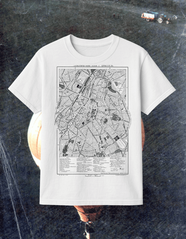 Bruxelle print t-shirt
