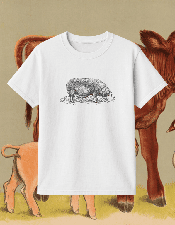 Pig print t-shirt