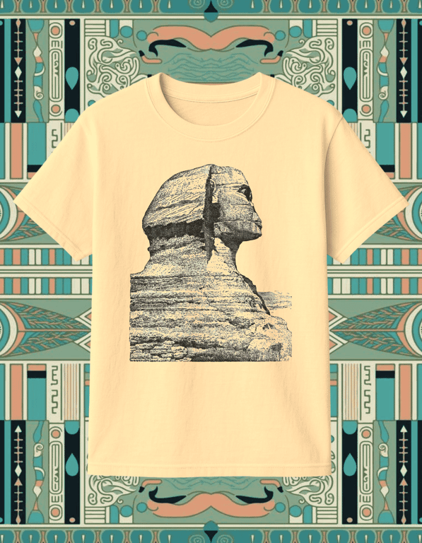 Egypt print t-shirt
