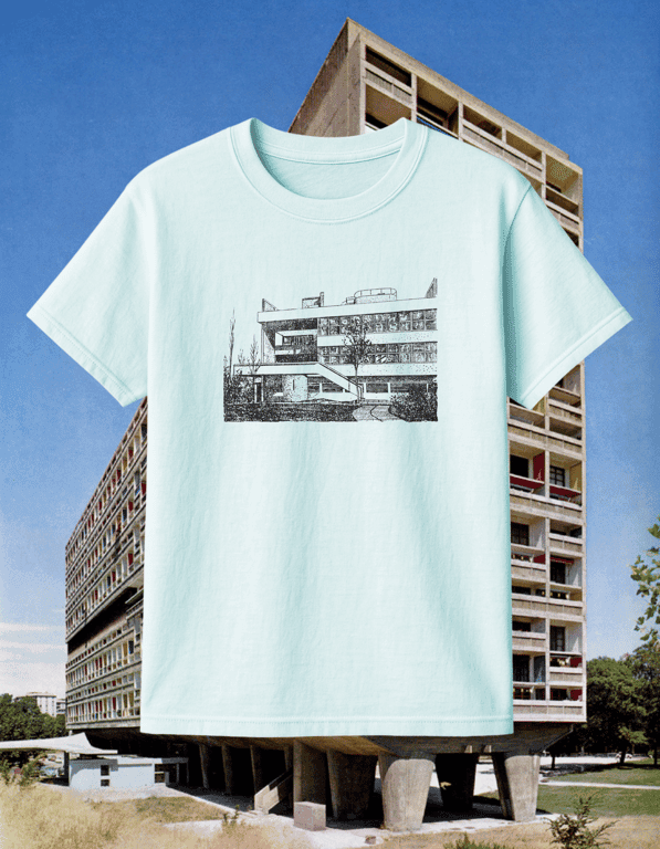 Lecorbusier print t-shirt