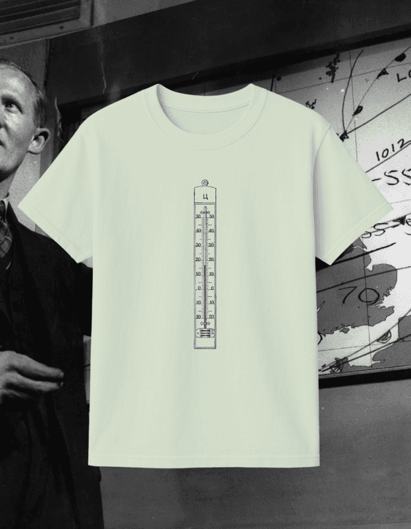 Temperature print t-shirt