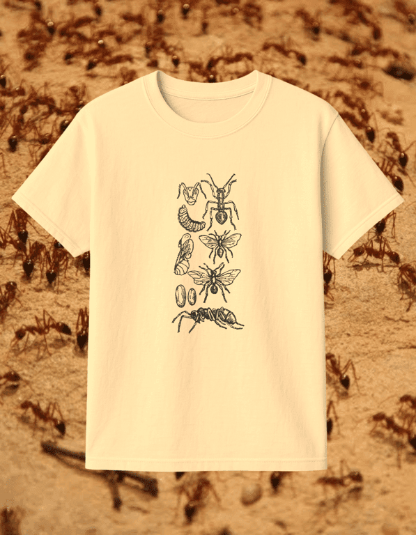 Ants print t-shirt