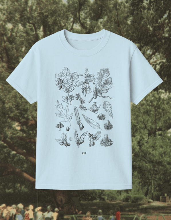 Oak print t-shirt