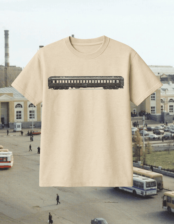 Vagon print t-shirt