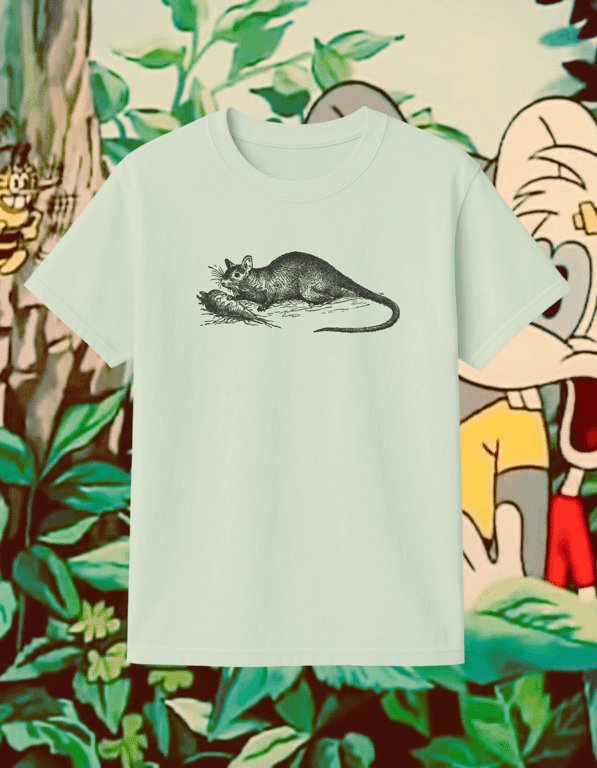 Rat print t-shirt