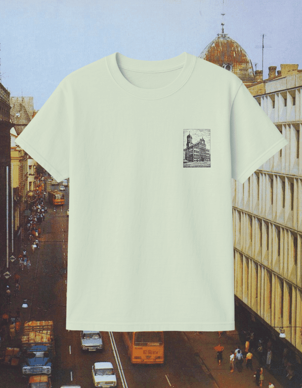 Townhall print t-shirt