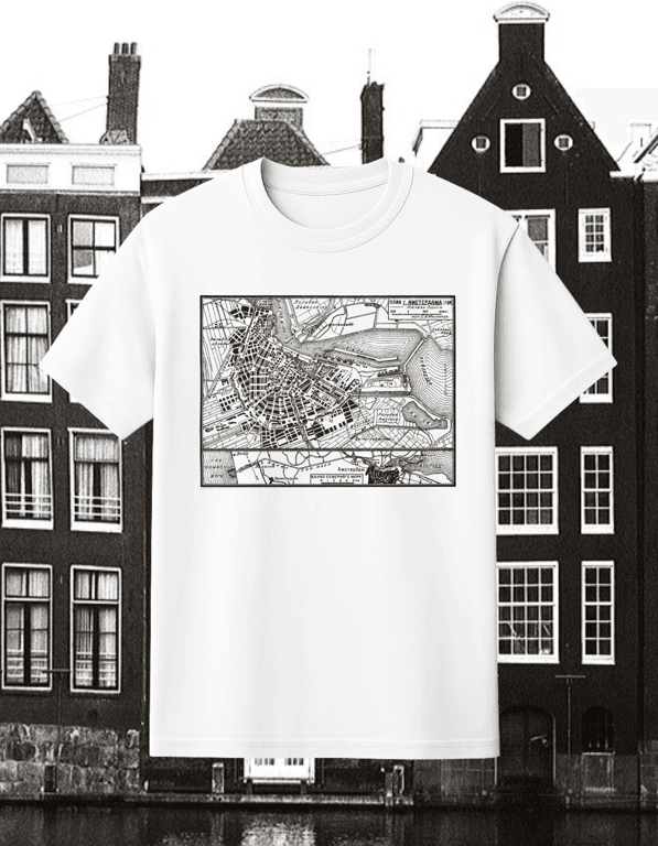 Amsterdam print t-shirt