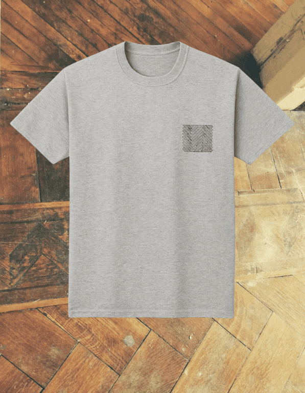 Parket print t-shirt