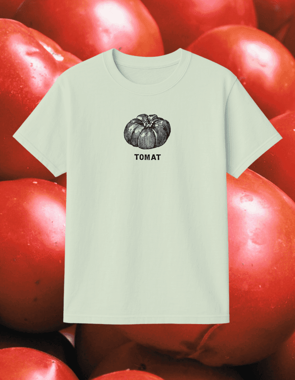 Tomato print t-shirt