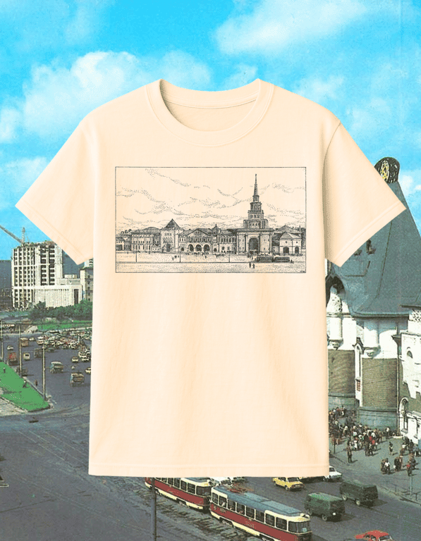 Vokzal print t-shirt