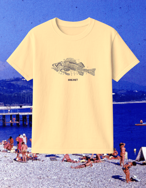 Sceleton print t-shirt